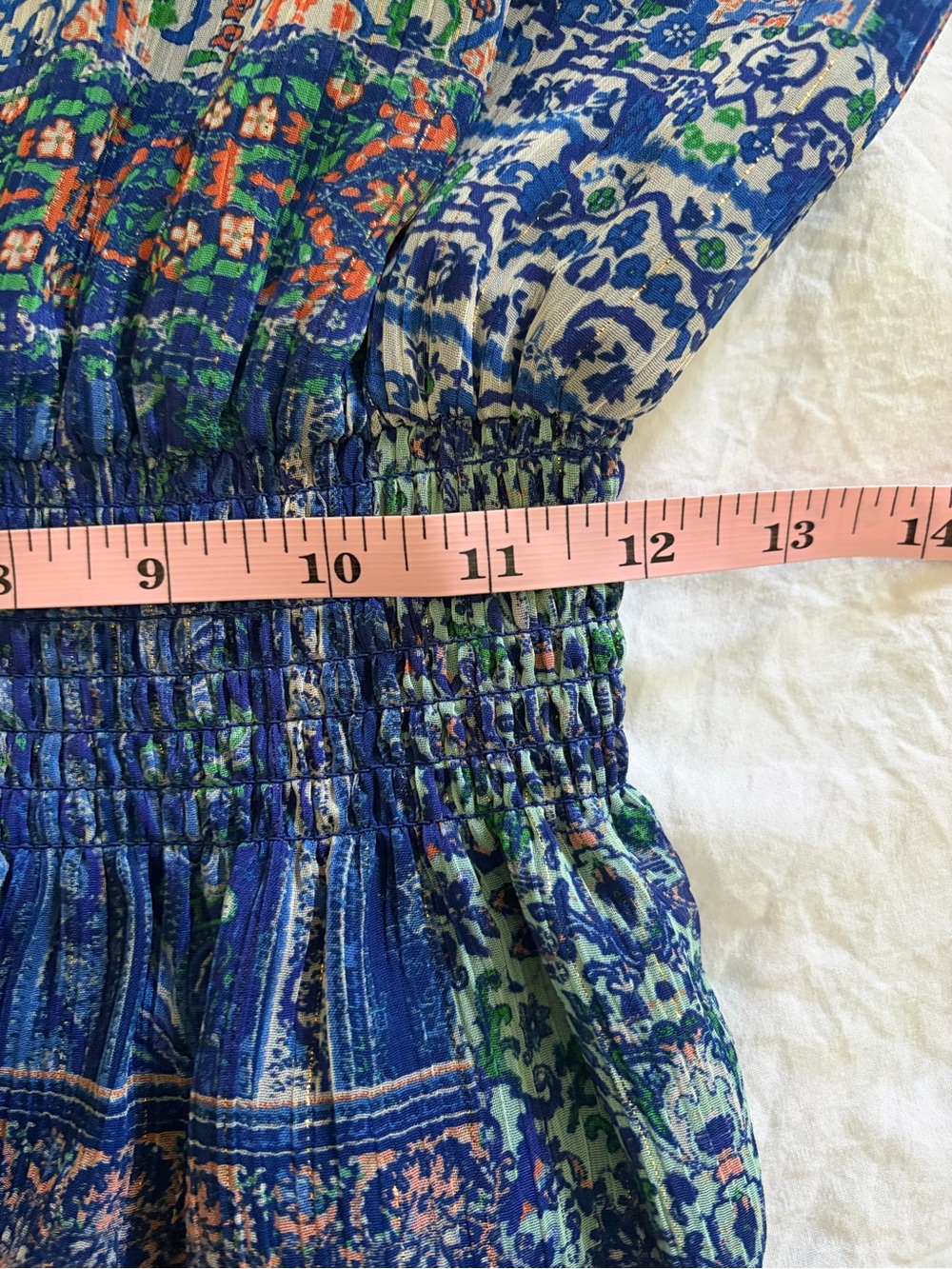 Ramy Brook Women’s Paris Cabana Blue Multi Patchwork Mini Dress Sz XS NWT $395 - Picture 11 of 12